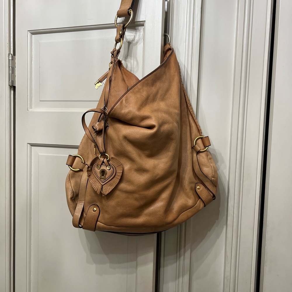 Juicy Vintage Leather Shoulder Bag